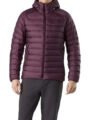 Mens Burgundy Puffer Jacket