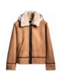 B3 Fur Aviator Shearling Sheepskin Bomber Jacket