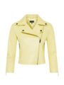 Faux Leather Womens Biker Jacket