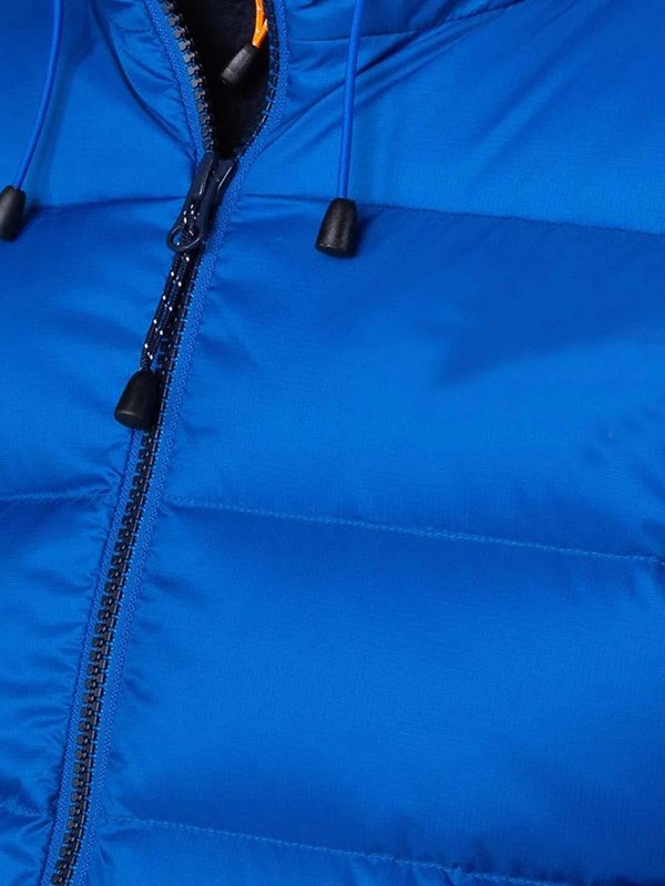 Womens Casual Blue Puffer Jacket